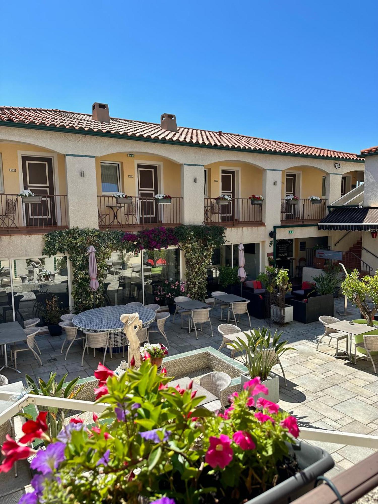 Logis Hotel Les II Mas - Perpignan Sud Cabestany Luaran gambar